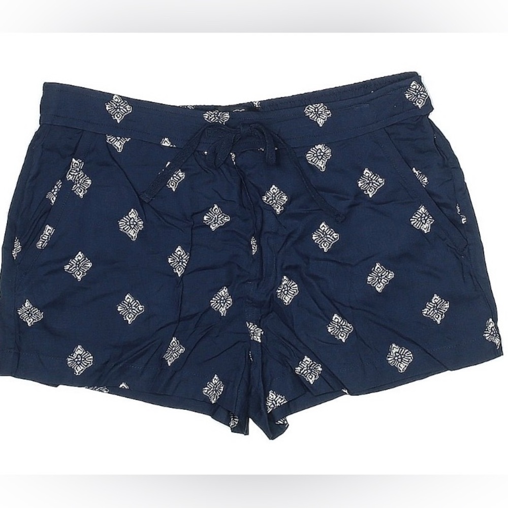 ⭐️NWT⭐️ LUCKY BRAND ~Women’s Pull-On Shorts With Tie~Navy Blue~XS